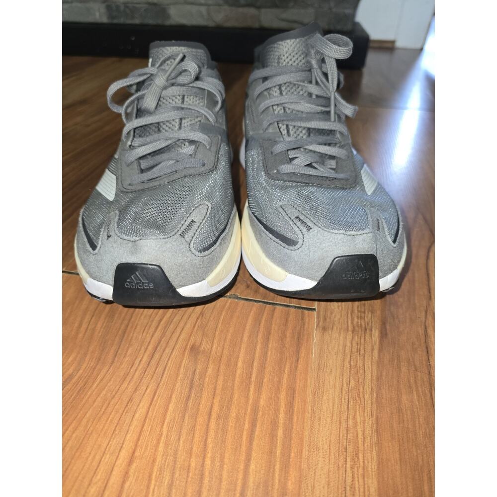Size 13 - Adidas Adizero Boston 11 Grey Zero Metallic *flaw - Picture 3 of 10